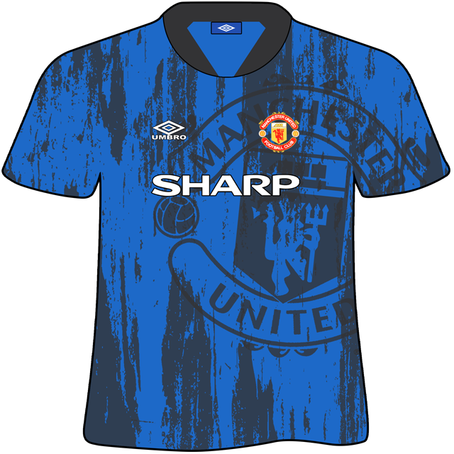 Manchester United Away Shirt 1992-1993