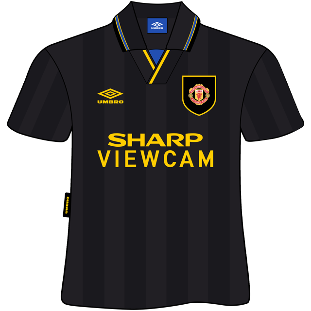 Manchester United Away Shirt 1994-1995