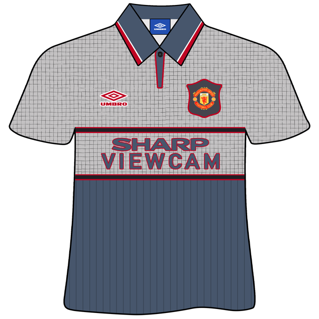 Manchester United Away Shirt 1995-1996