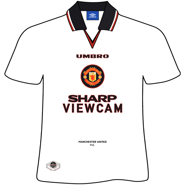 Manchester United Away Shirt 1996-1997
