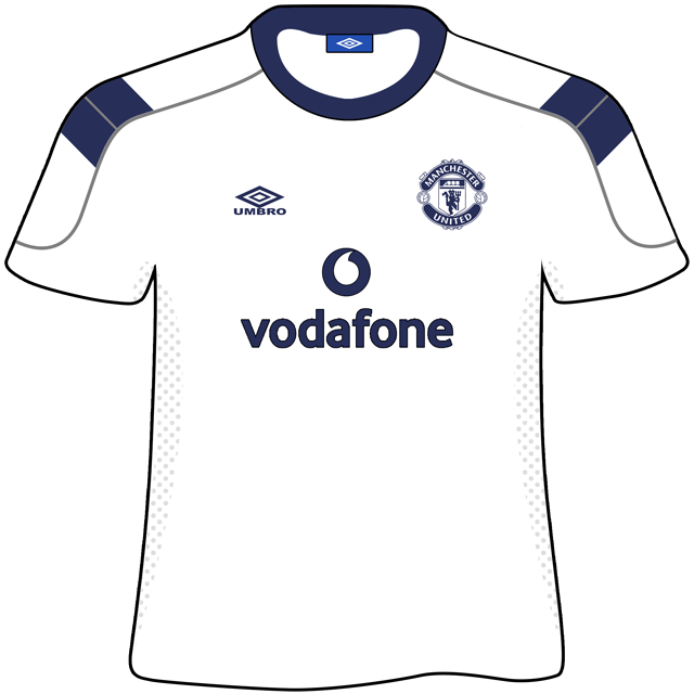 Manchester United Away Shirt 2000-2001