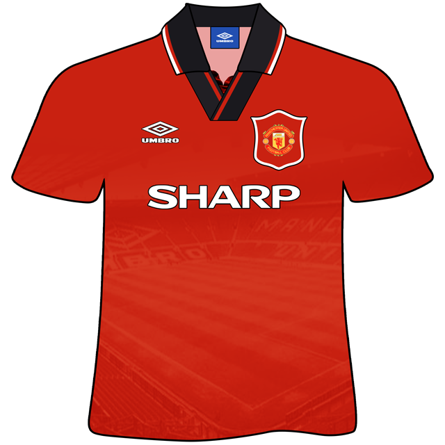 Manchester United Home Shirt 1994-1995