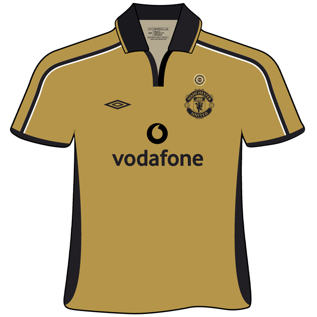 Manchester United Third Shirt 2001-2002 - coming soon